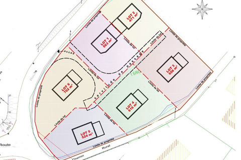 Plan implantation maison